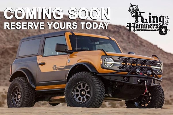 2023 Ford Bronco King of the Hammers Edition in Paramus, NJ - All American Ford of Paramus