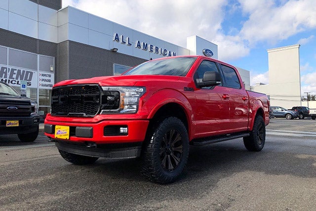 Custom Red Lifted Truck at All American Ford of Paramus in Paramus NJ