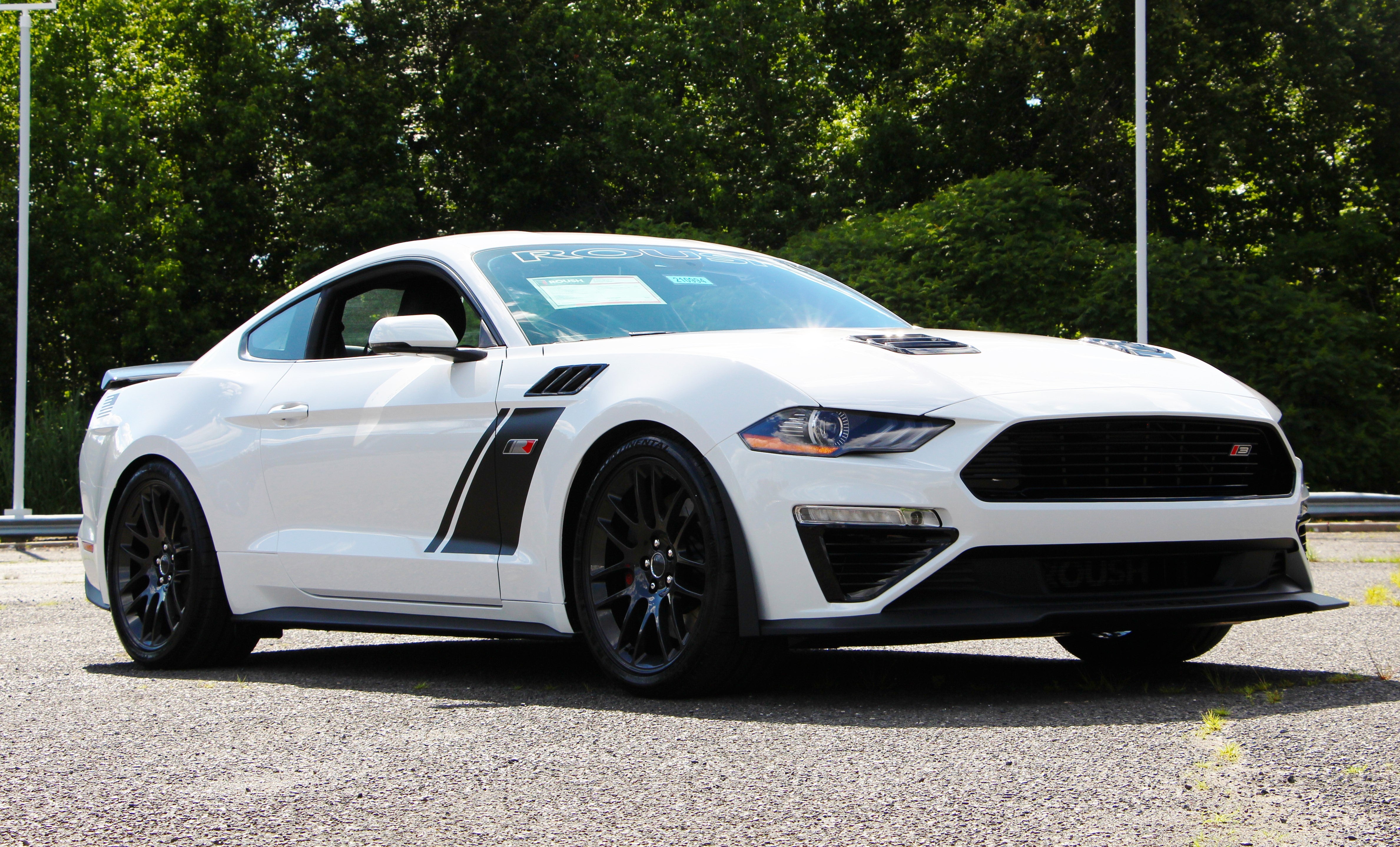 ROUSH White Mustang at All American Ford of Paramus in Paramus NJ