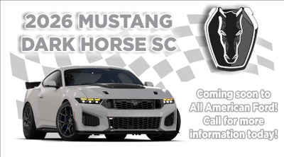 2026 Ford Mustang Dark Horse SC