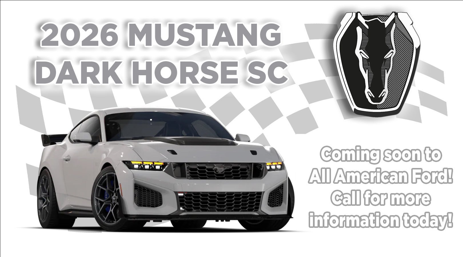 2026 Ford Mustang Dark Horse SC
