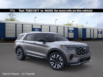 2026 Ford Explorer Platinum