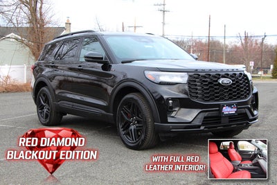 2026 Ford Explorer Red Diamond Blackout Edition
