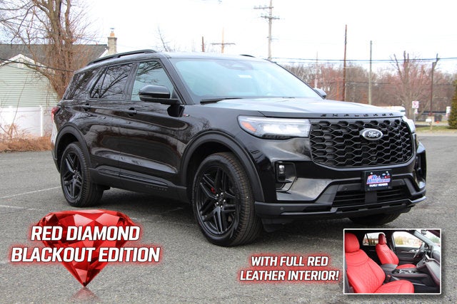 2026 Ford Explorer Red Diamond Blackout Edition