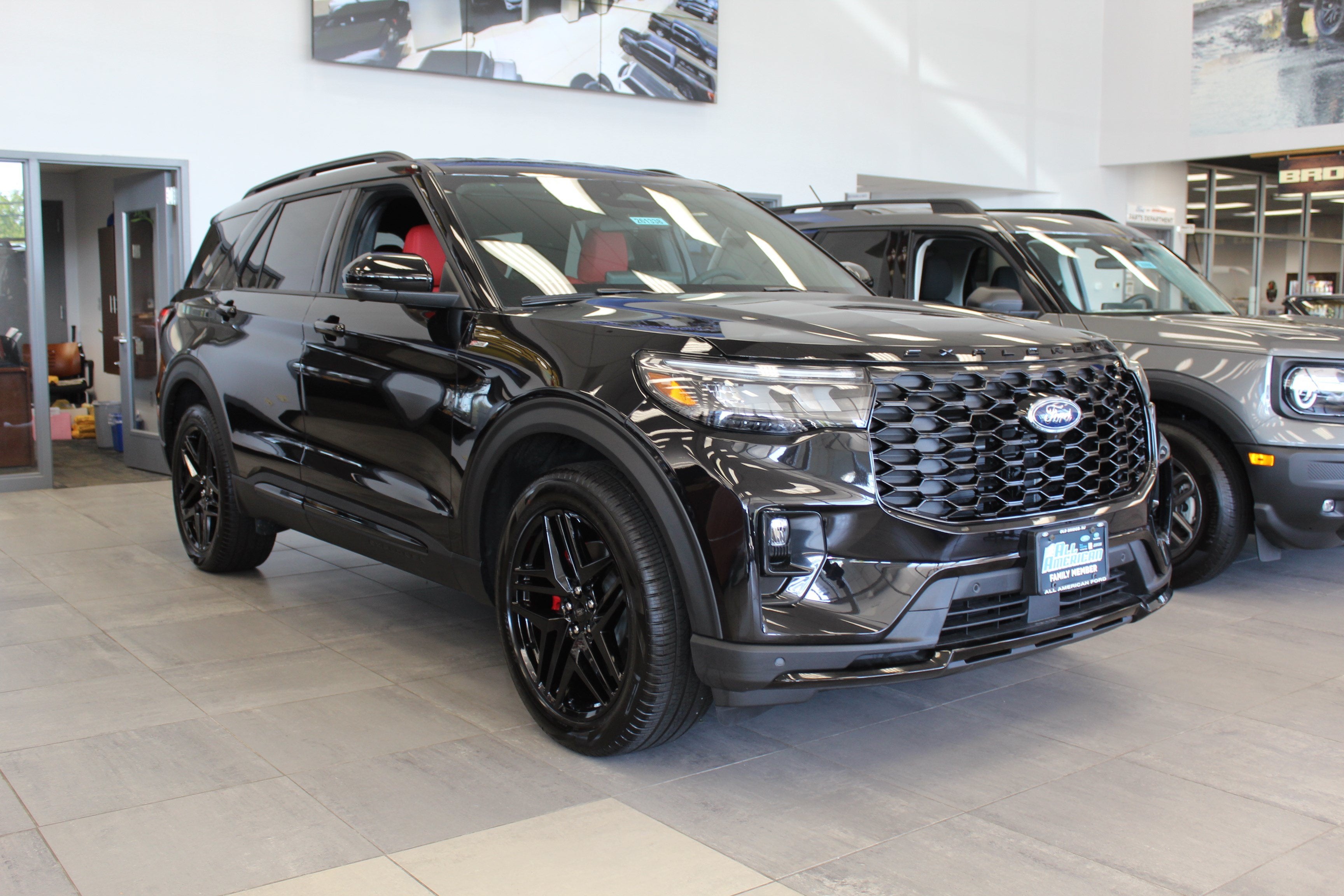 2026 Ford Explorer Black and Red Diamond Edition