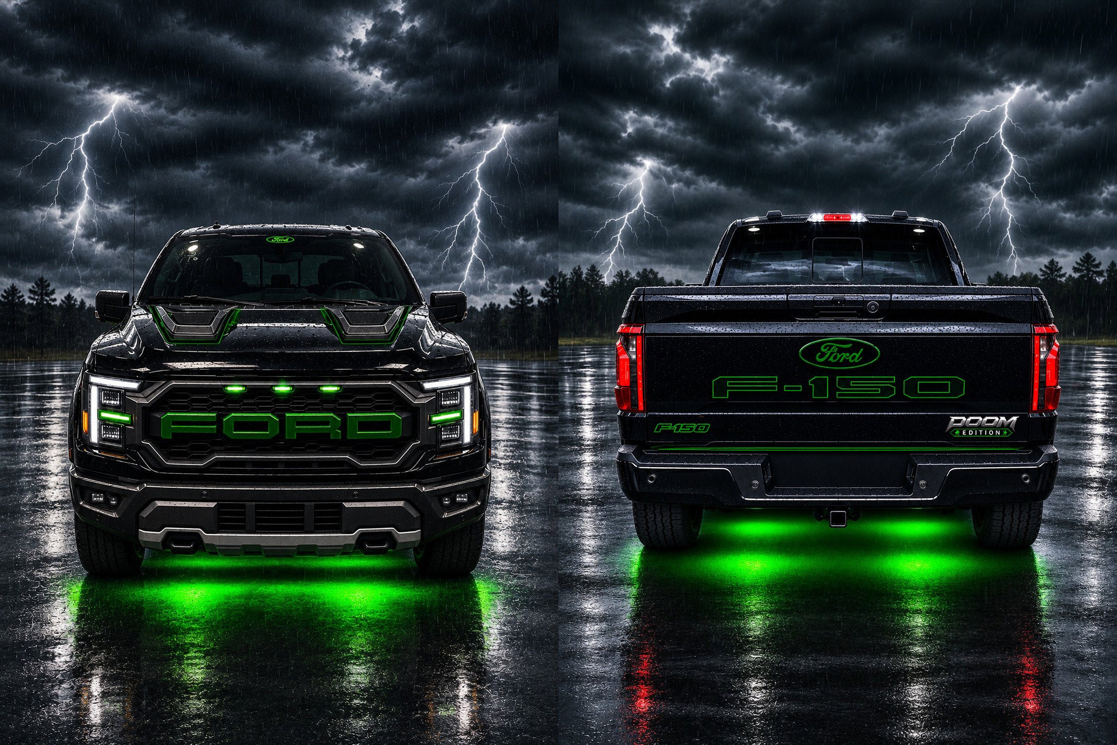 2026 Ford F-150 Doom Edition w/ Custom Leather