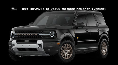 2026 Ford Bronco Sport Badlands