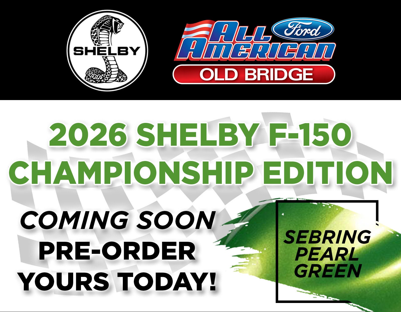 2026 Ford F-150 Championship Edition Shelby
