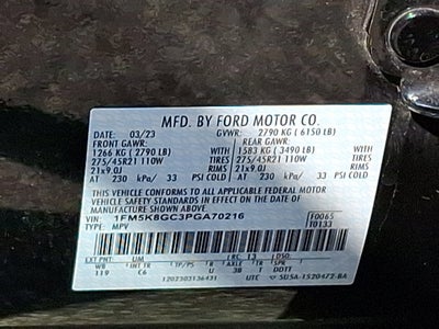 2023 Ford Explorer ST