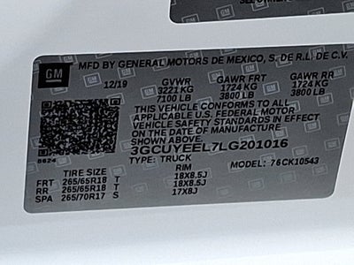 2020 Chevrolet Silverado 1500 RST