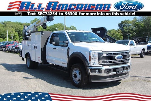 2025 Ford Open Service Utility 11 FT Crane Super Cab F550 4x4