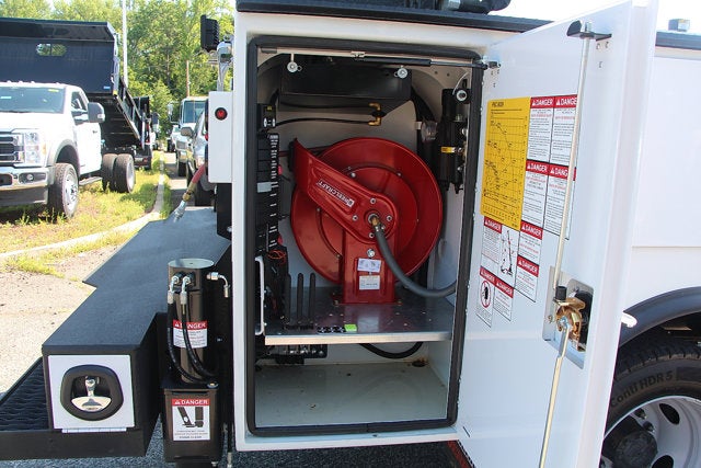 2025 Ford Open Service Utility 11 FT Crane Super Cab F550 4x4