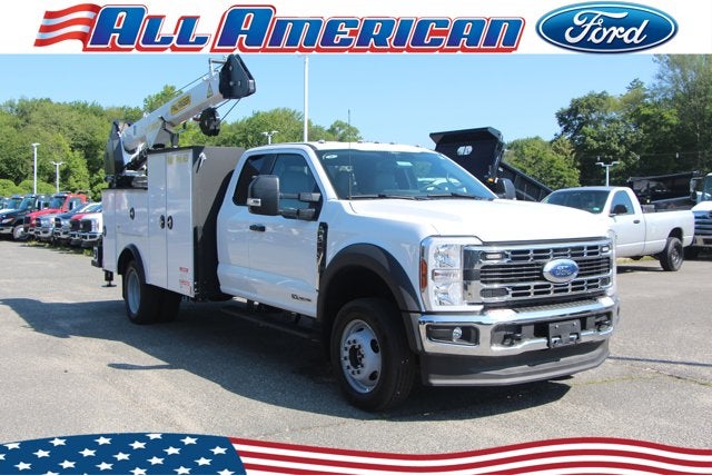 2025 Ford Open Service Utility 11 FT Crane Super Cab F550 4x4