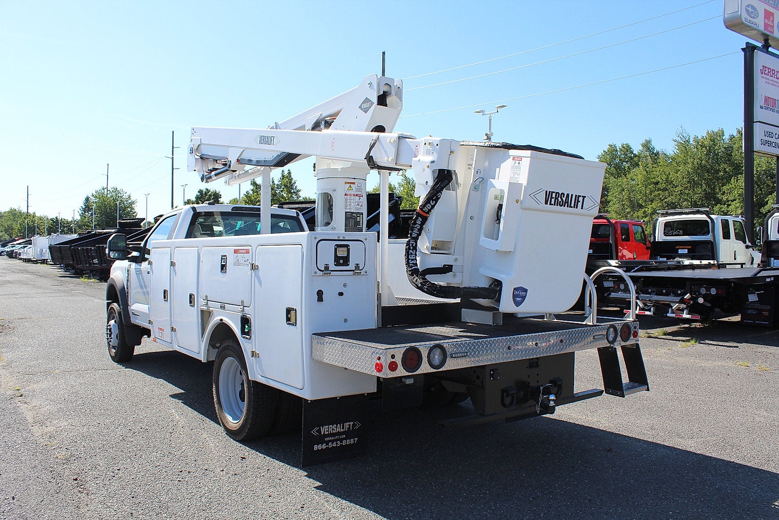 2026 Ford Open Service Utility 11 FT Bucket Regular Cab F-550 4x4