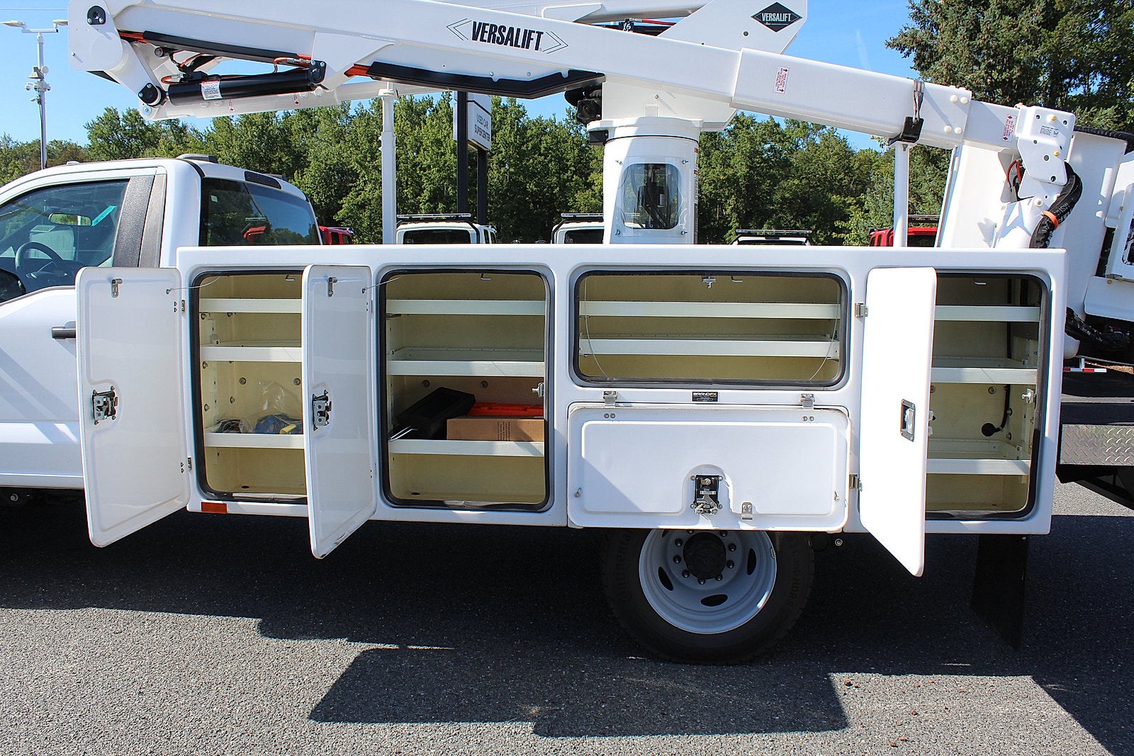2026 Ford Open Service Utility 11 FT Bucket Regular Cab F-550 4x4