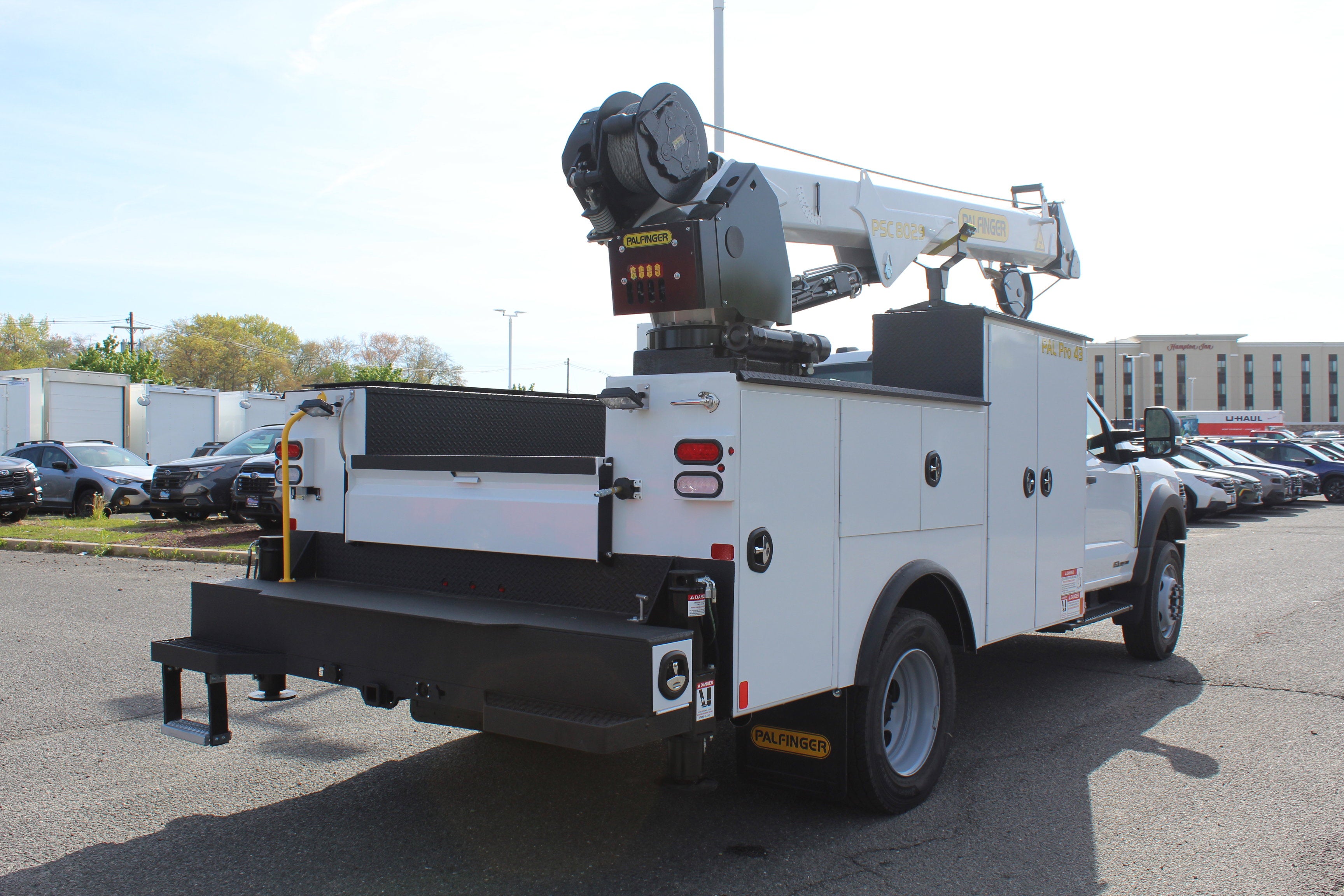 2026 Ford Open Service Utility 11 FT Crane Regular Cab F-600 4x4