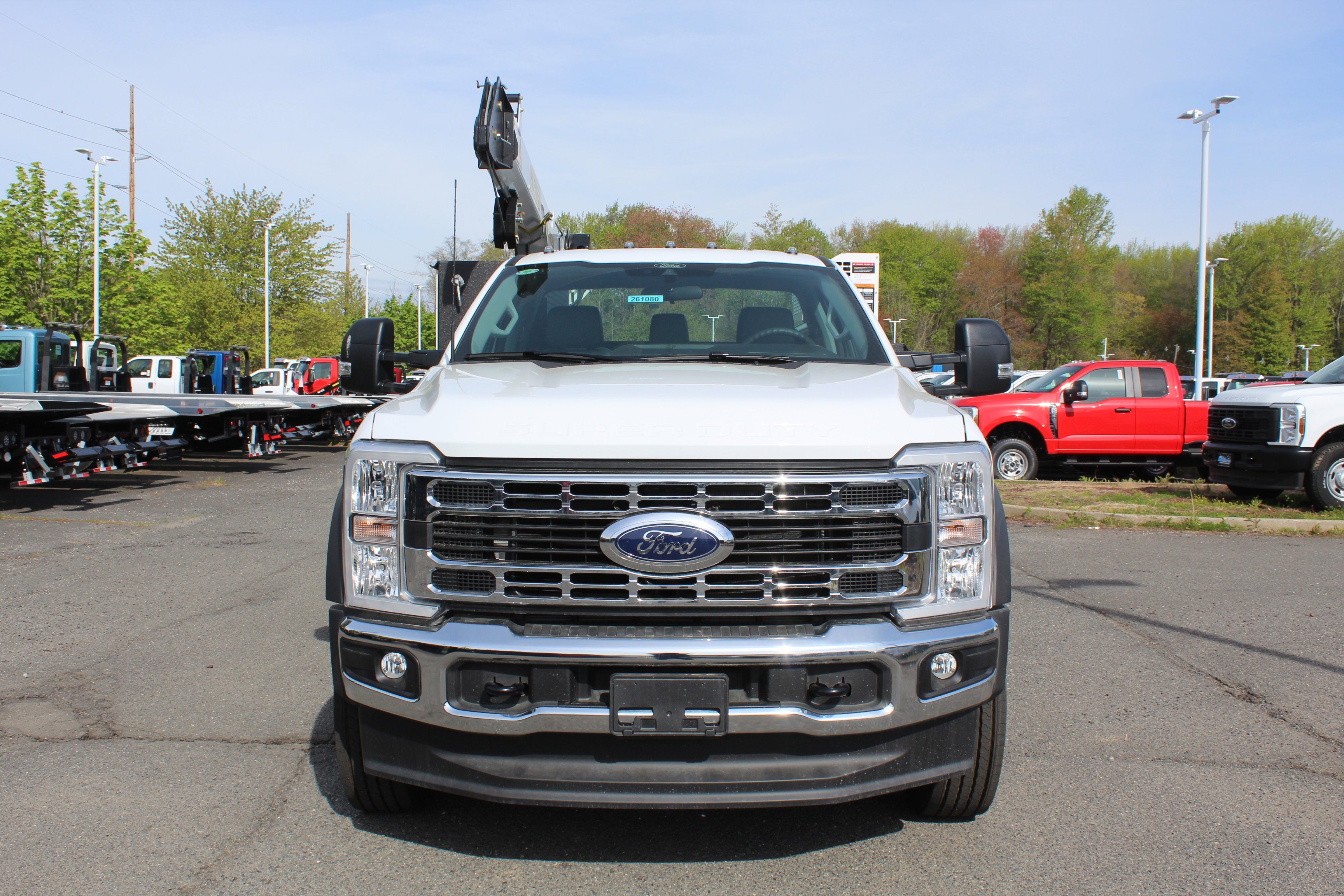 2026 Ford Open Service Utility 11 FT Crane Regular Cab F-600 4x4