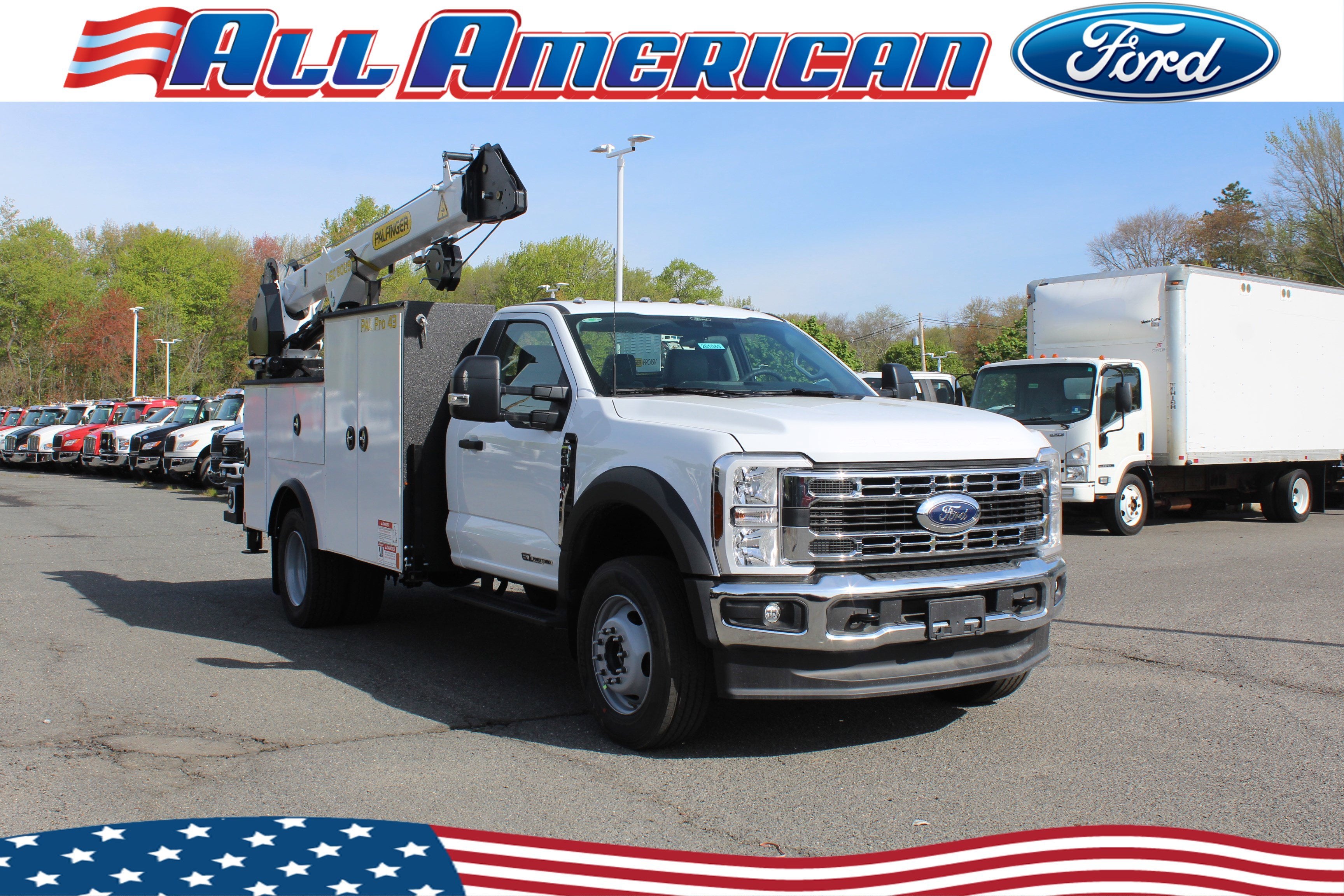 2026 Ford Open Service Utility 11 FT Crane Regular Cab F-600 4x4