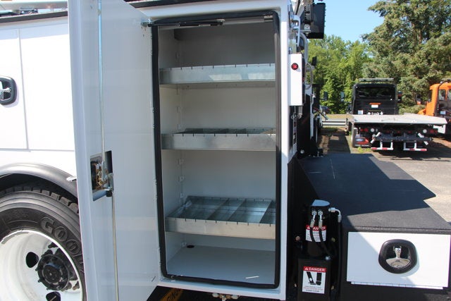 2024 Ford Open Service Utility 11 FT Crane Super Cab F750 4x4