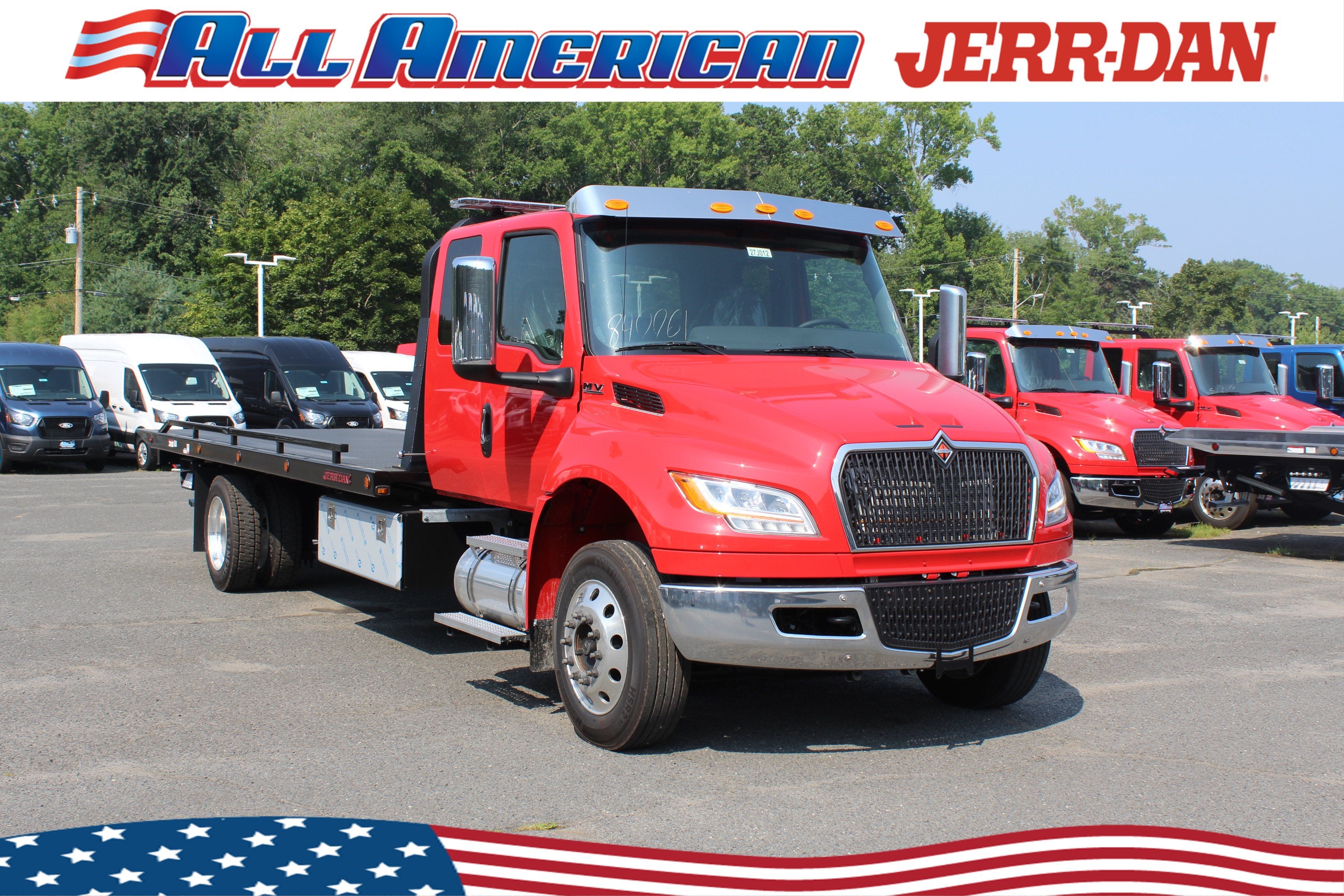 2027 International MV607 Jerr-Dan 6-Ton Steel XLP SD Carrier