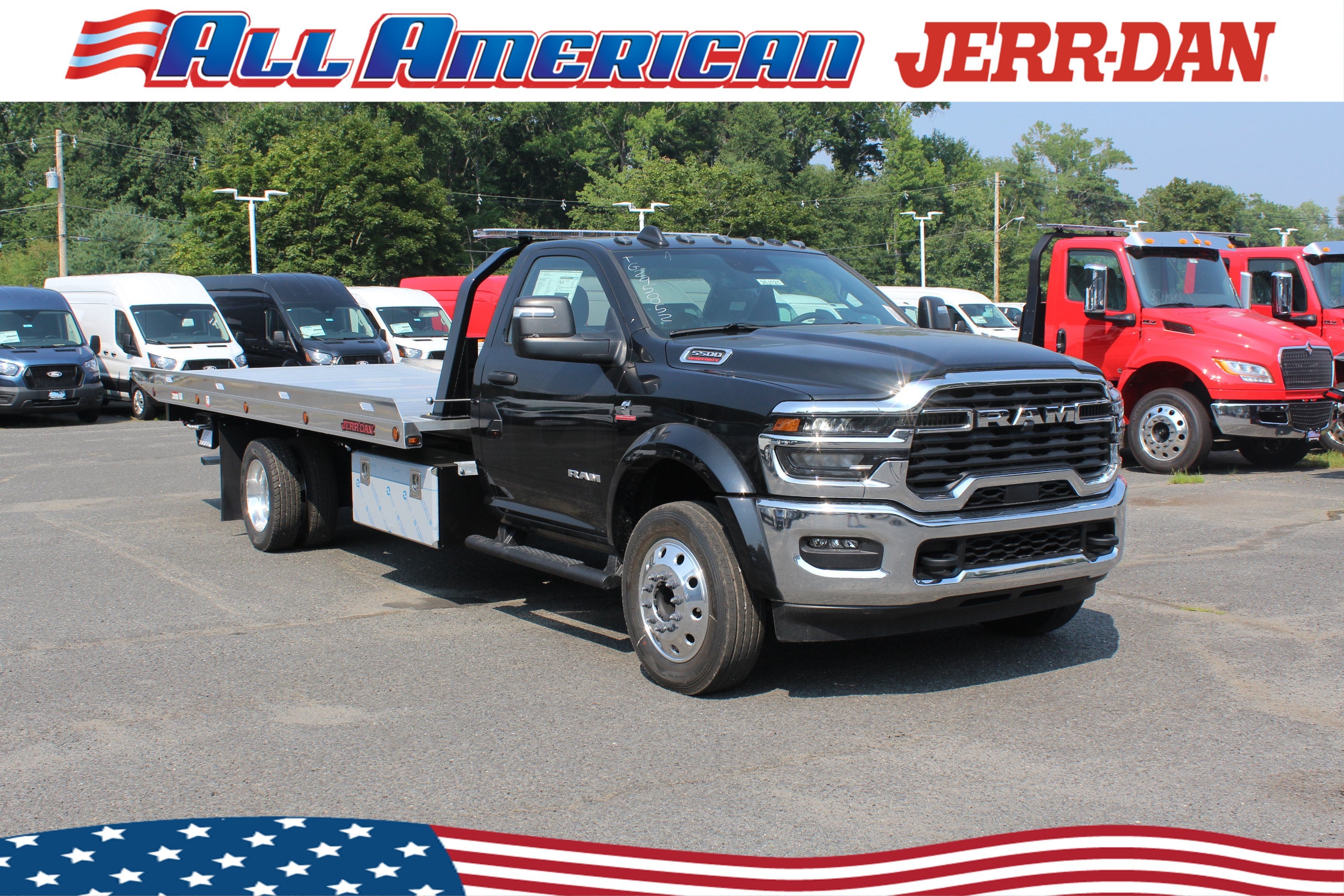 2026 RAM 5500 Jerr-Dan 6-Ton Dual-Angle Aluminum XLP SD Carrier