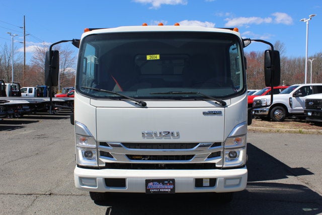 2026 Isuzu Landscape Dump NPR 12 FT Steel Landscape Body with Steel Backpack