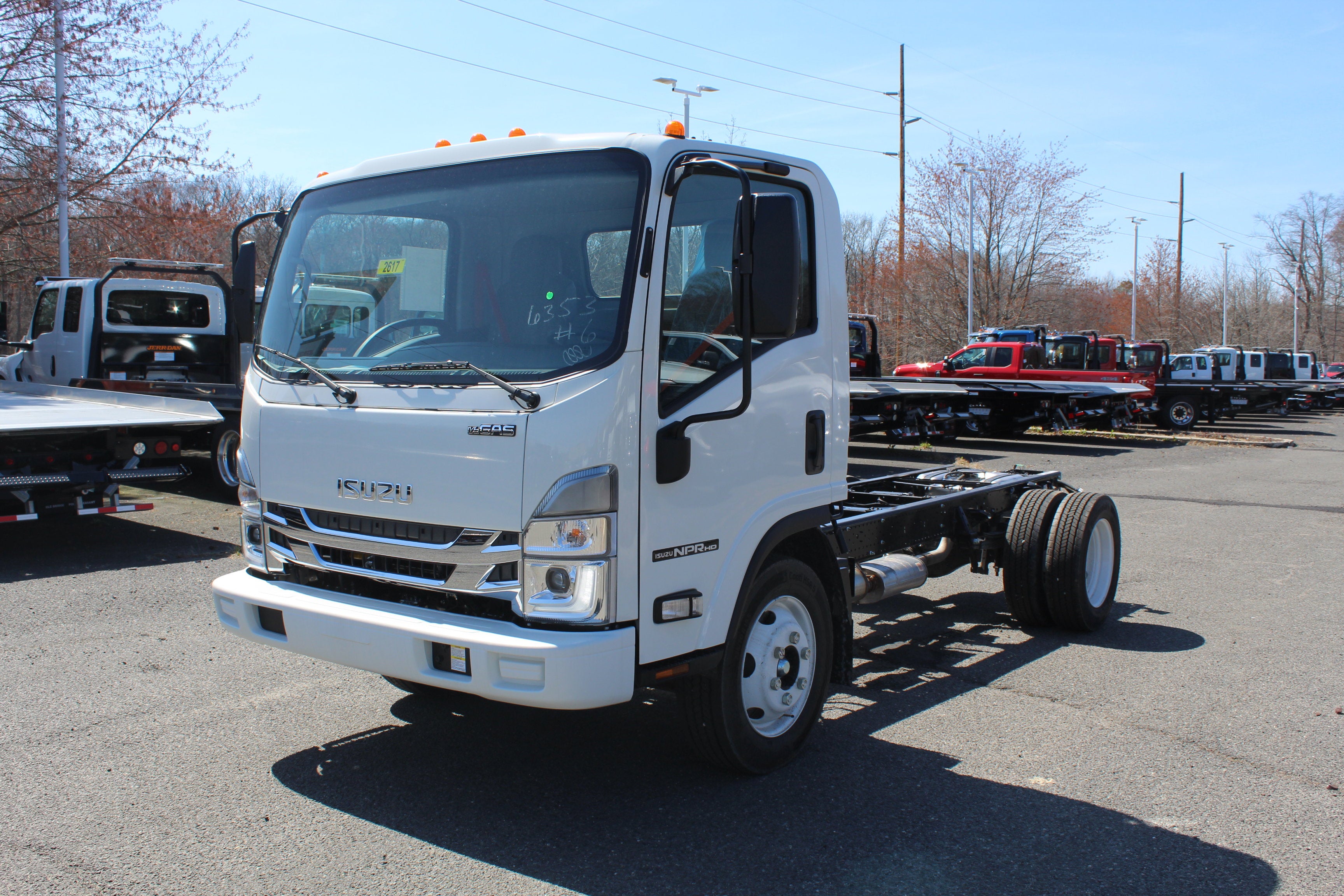 2026 Isuzu NPR 14 FT Steel Platform