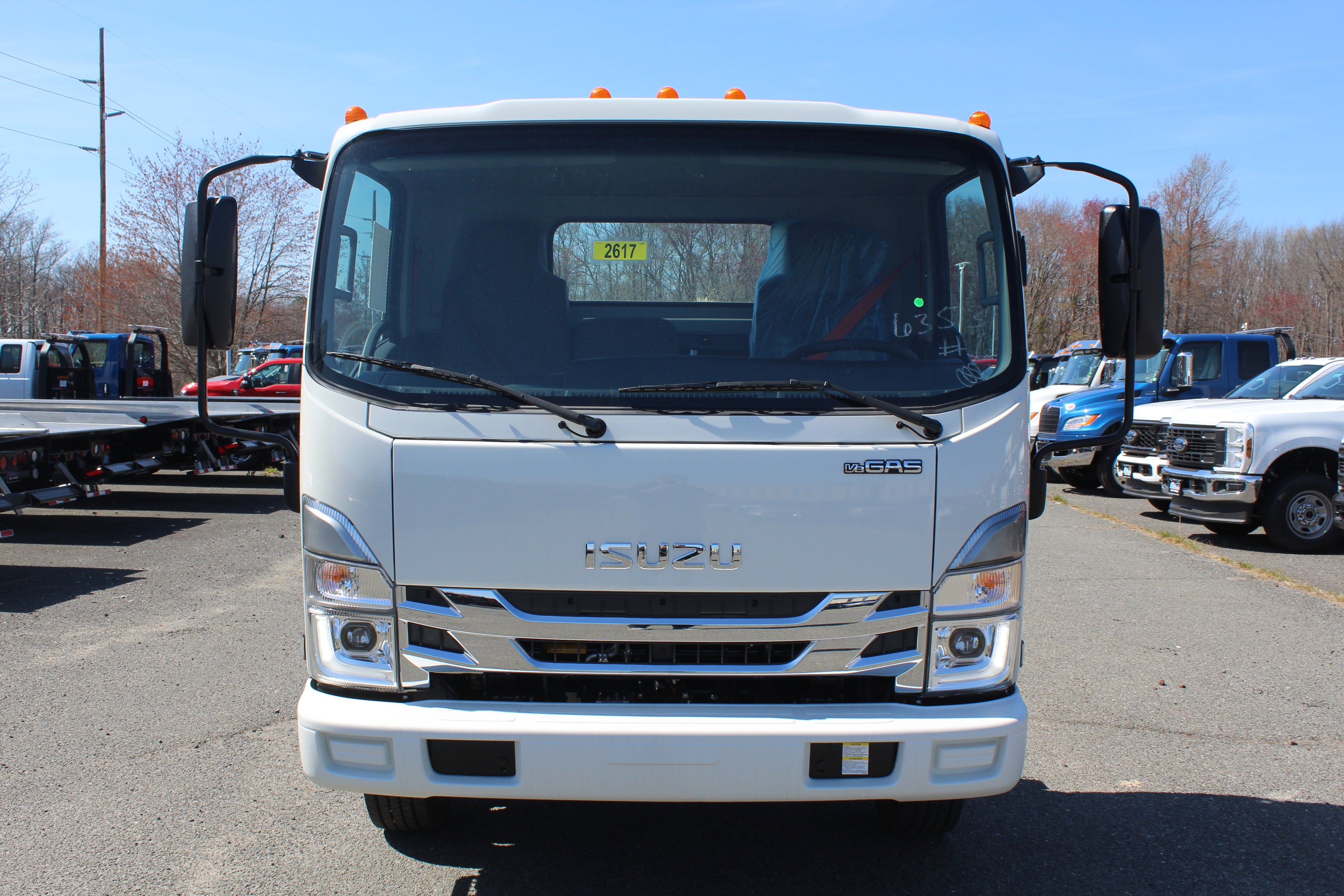 2026 Isuzu NPR 14 FT Steel Platform