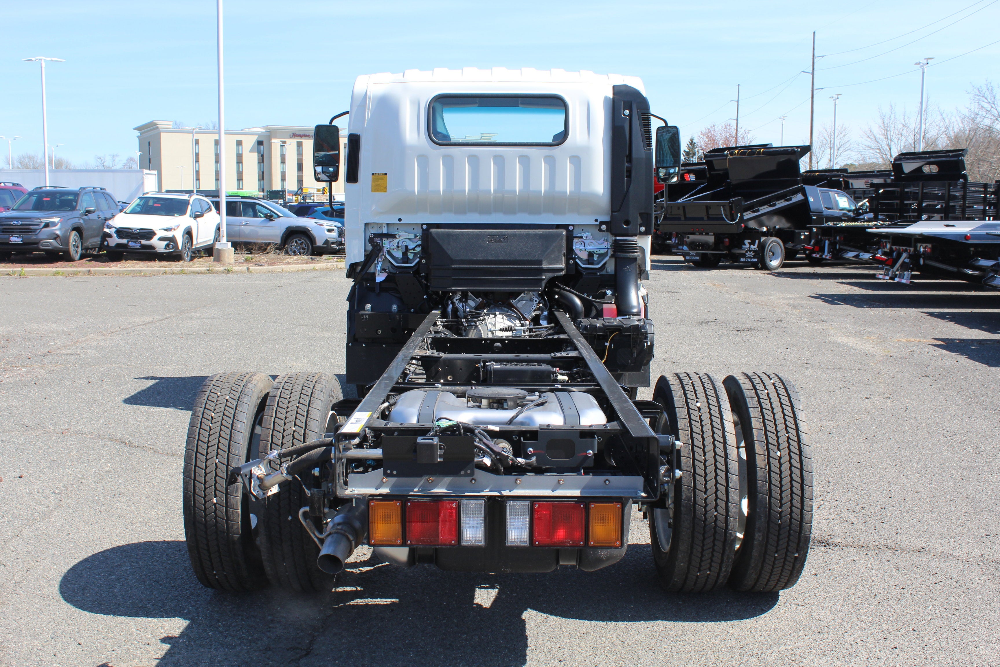 2026 Isuzu NPR 14 FT Steel Platform
