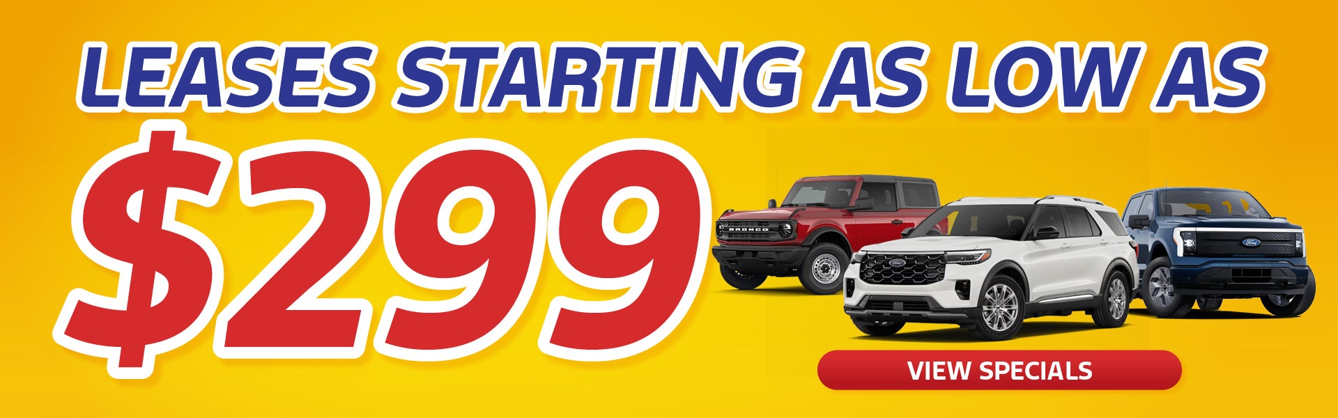Leases Starting as Low as $299