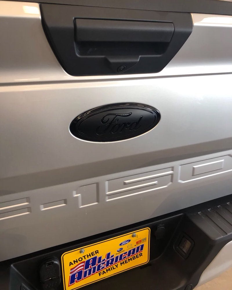 Custom Blacked Out Logos at All American Ford of Paramus in Paramus NJ