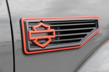 2019 Official Harley-Davidson Truck Custom Exterior Vent Emblem at All American Ford of Paramus in Paramus NJ