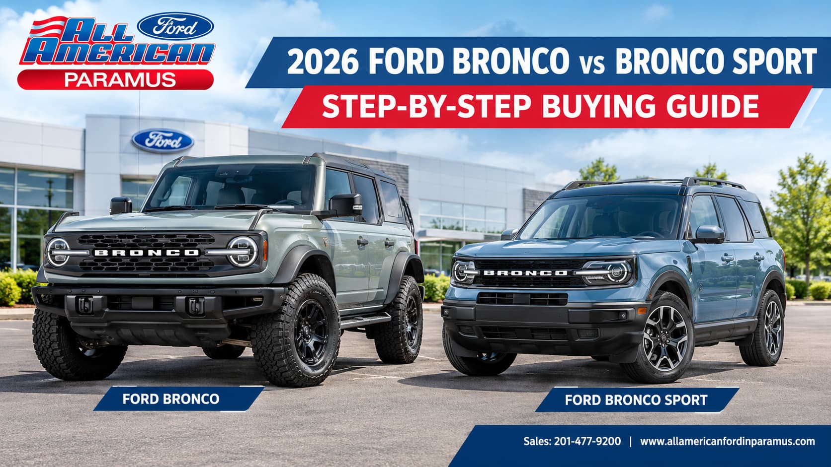Ford Bronco vs Bronco Sport